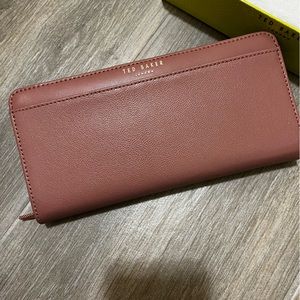 Ted Baker pink wallet (new in original box)